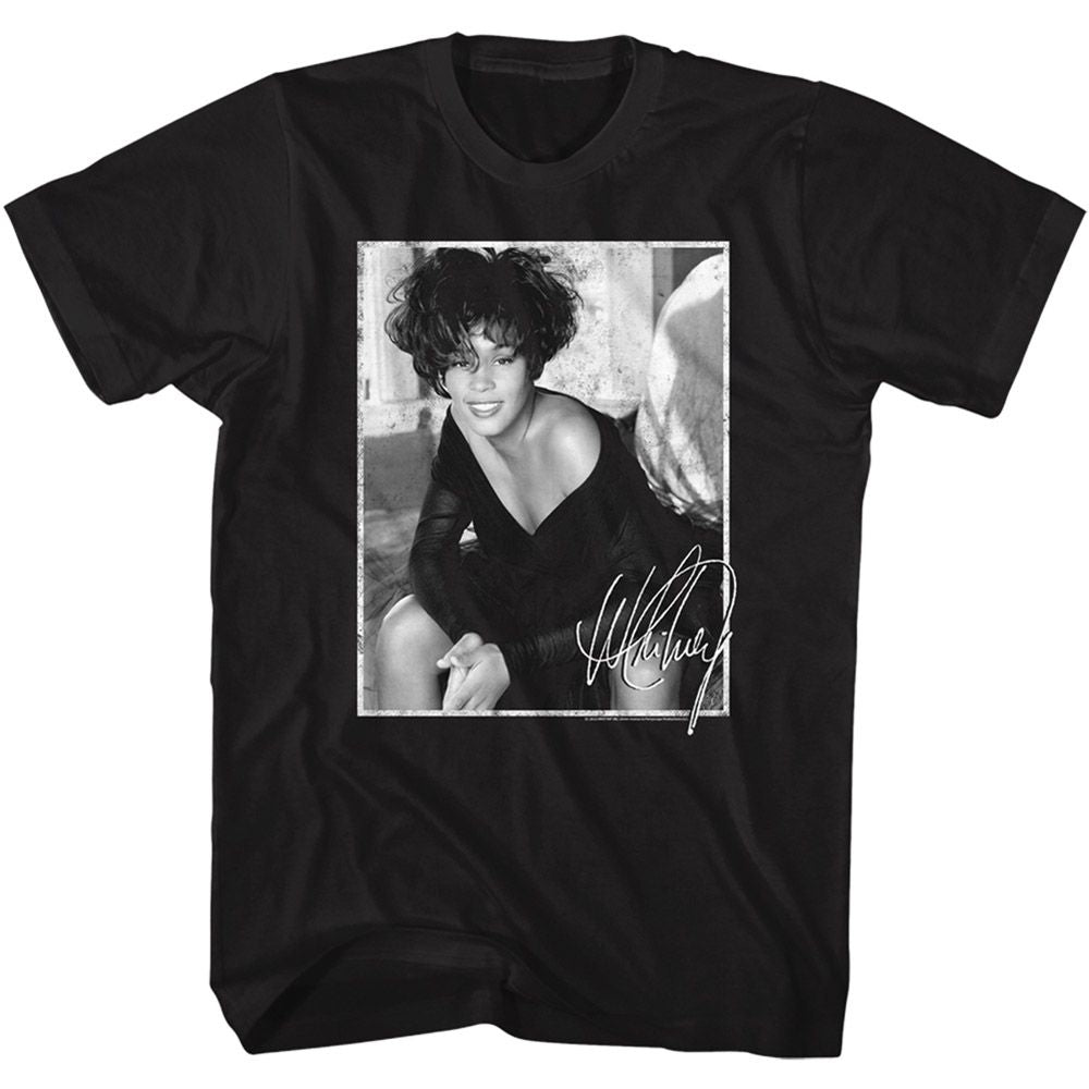Whitney Houston - WHITNEY SIGNED PHOTO Adult Shirt
