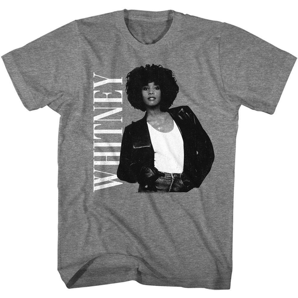 Whitney Houston - WHITNEY ATTITUDE Adult Shirt