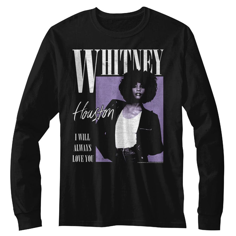 Whitney Houston - WHITNEY HOUSTON ALWAYS LOVE YOU Adult Shirt