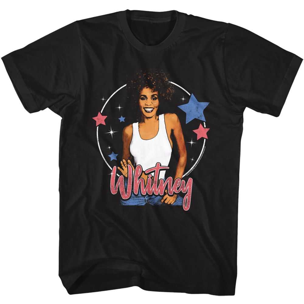 Whitney Houston - WHITNEY STARS Adult Shirt