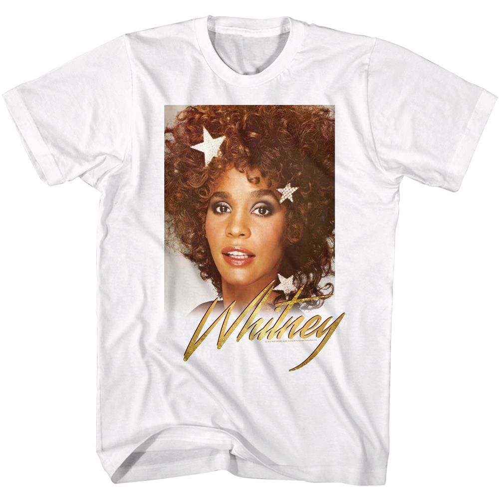 Whitney Houston - WHITNEY STARS AND SHINE Adult Shirt