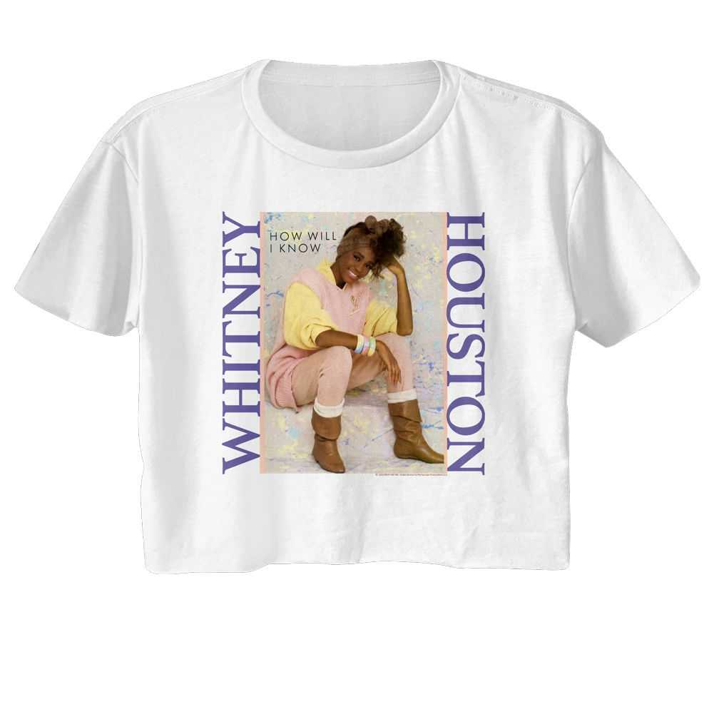 Whitney Houston - WHITNEY HOUSTON PASTEL HOW WILL I KNOW Adult Shirt