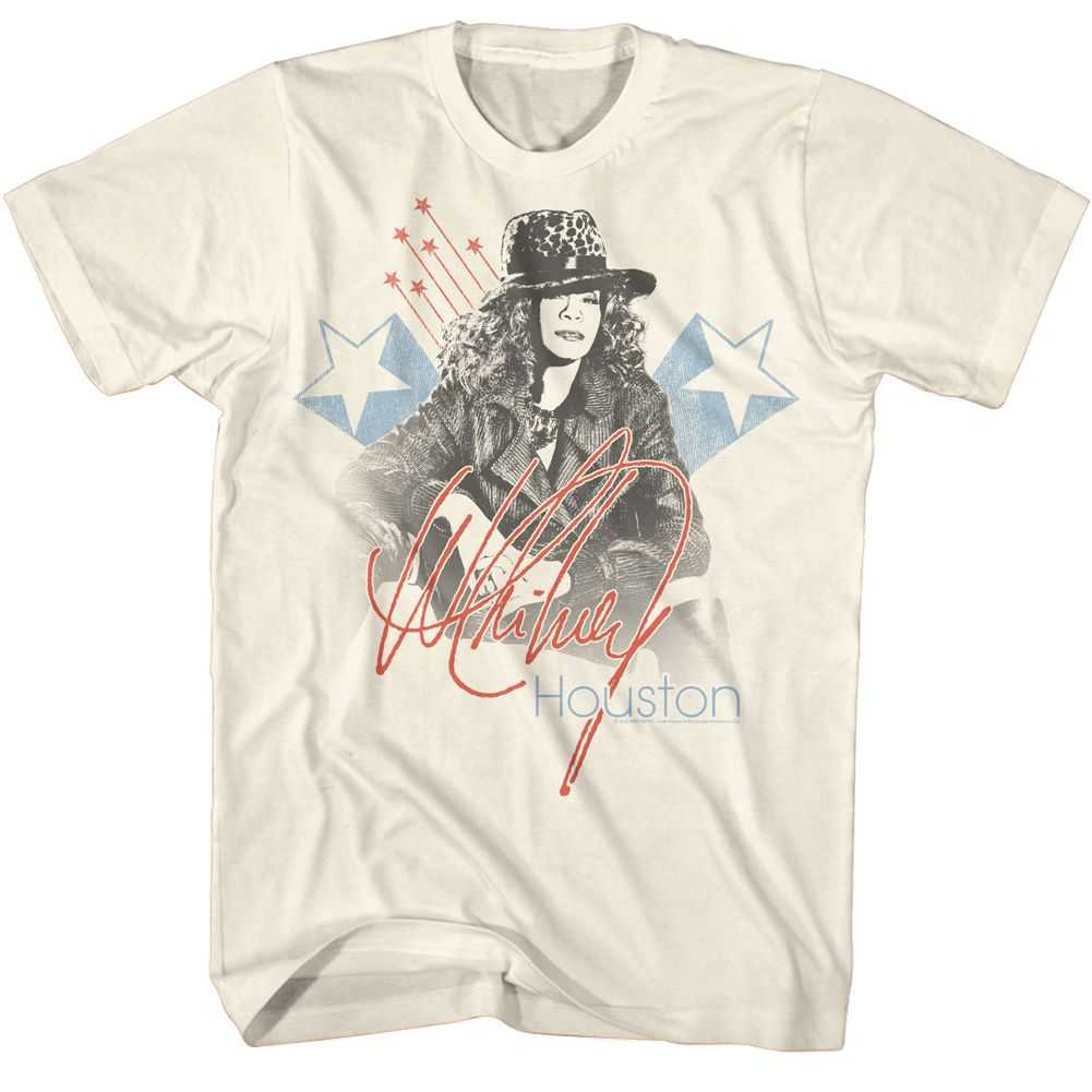 Whitney Houston - WHITNEY AMERICANA Adult Shirt