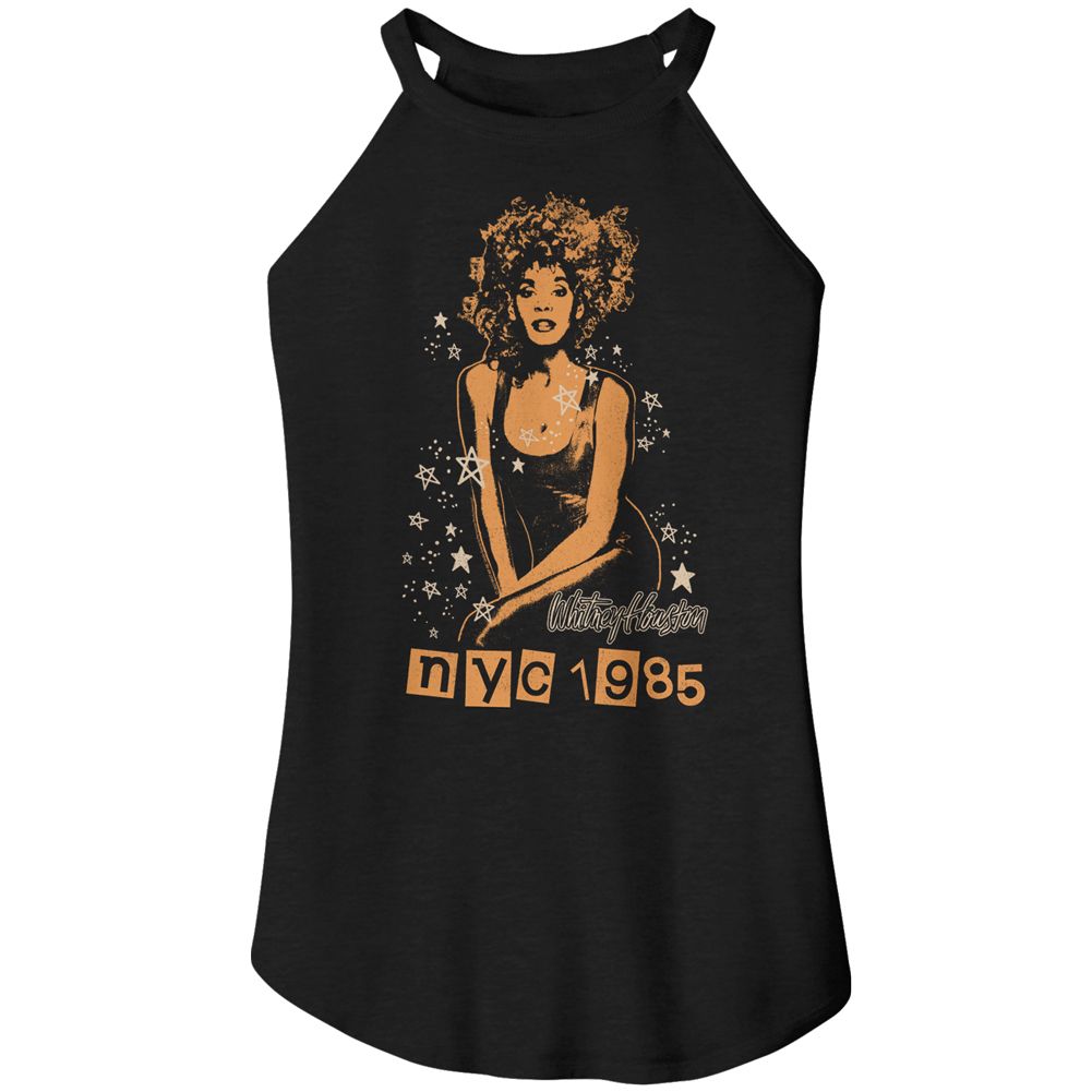 Whitney Houston - WHITNEY 1985 NYC STARS Adult Shirt