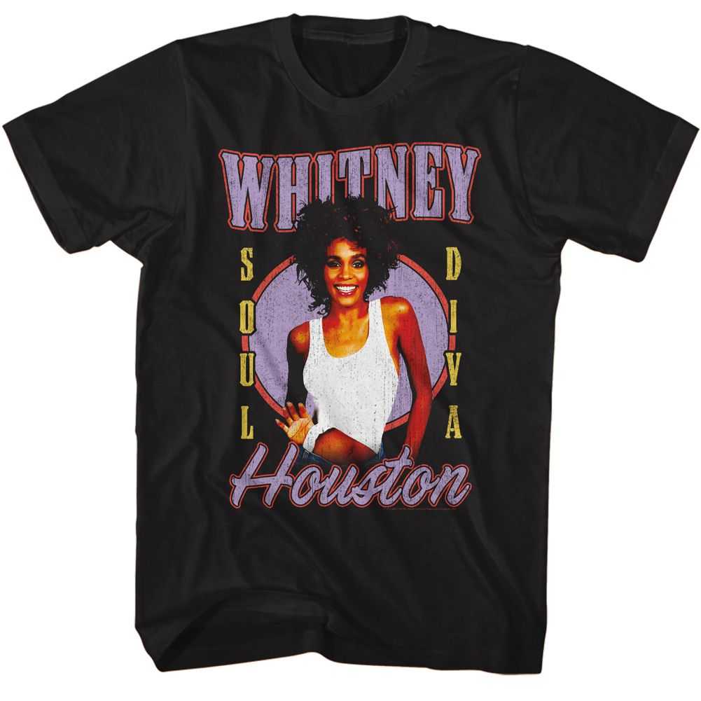 Whitney Houston - WHITNEY SOUL DIVA Adult Shirt