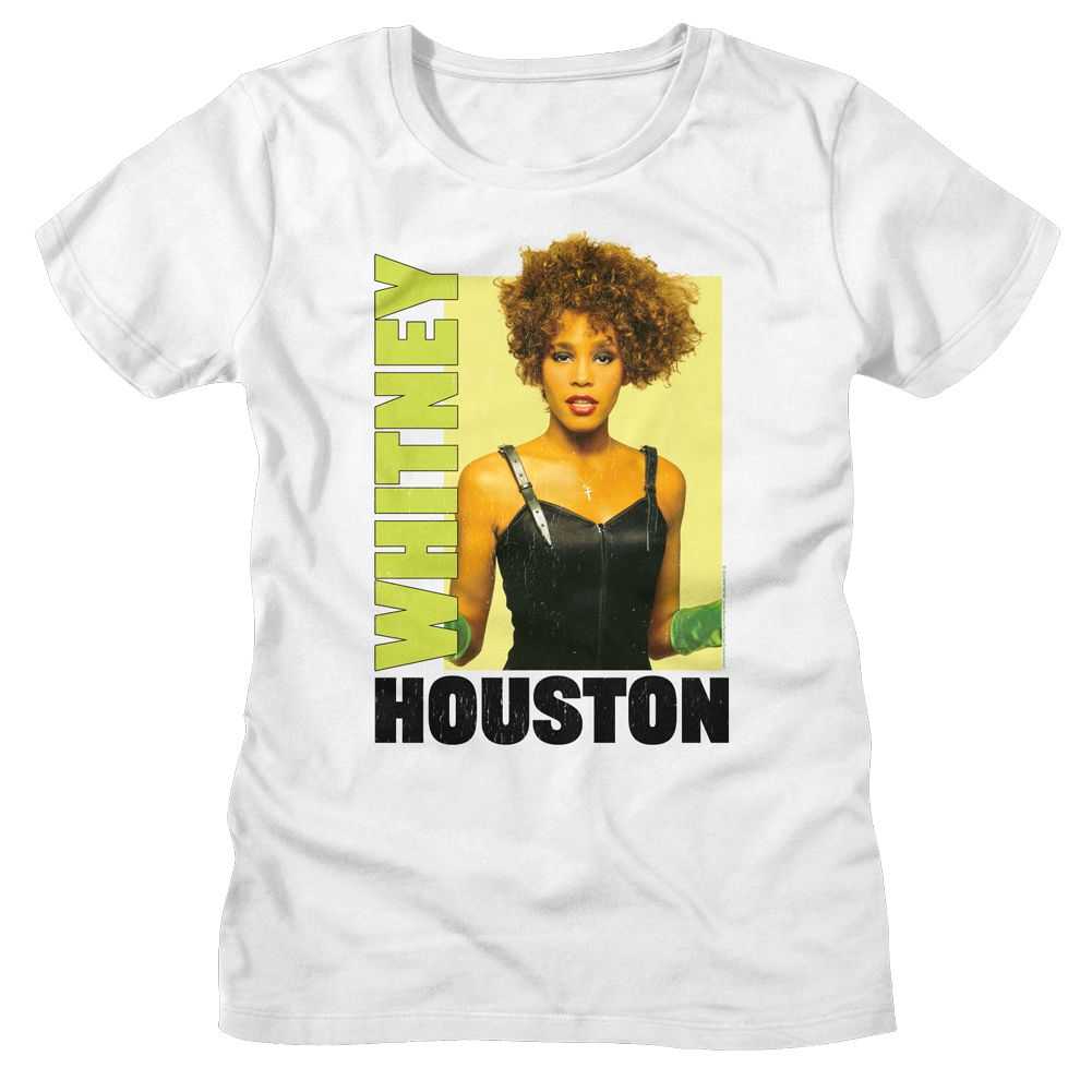 Whitney Houston - WHITNEY WITH GLOVES BOX Adult Shirt