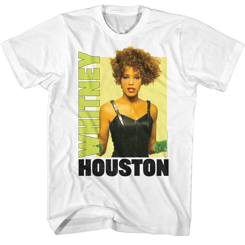 Whitney Houston - WHITNEY WITH GLOVES BOX Adult Shirt