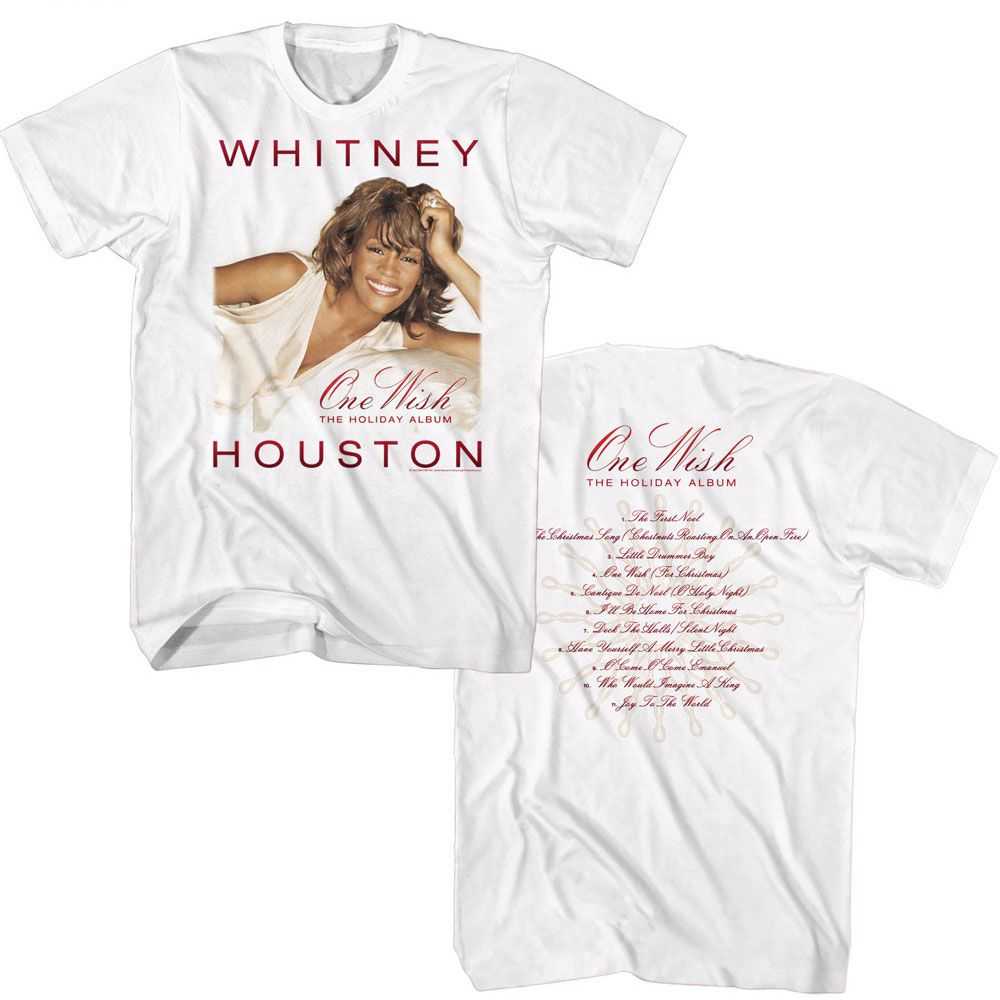 Whitney Houston - WHITNEY HOUSTON ONE WISH HOLIDAY Adult Shirt