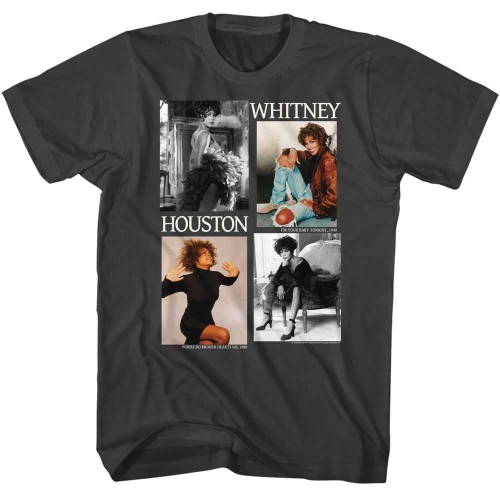 Whitney Houston - WHITNEY HOUSTON PICTURE BLOCKS Adult Shirt