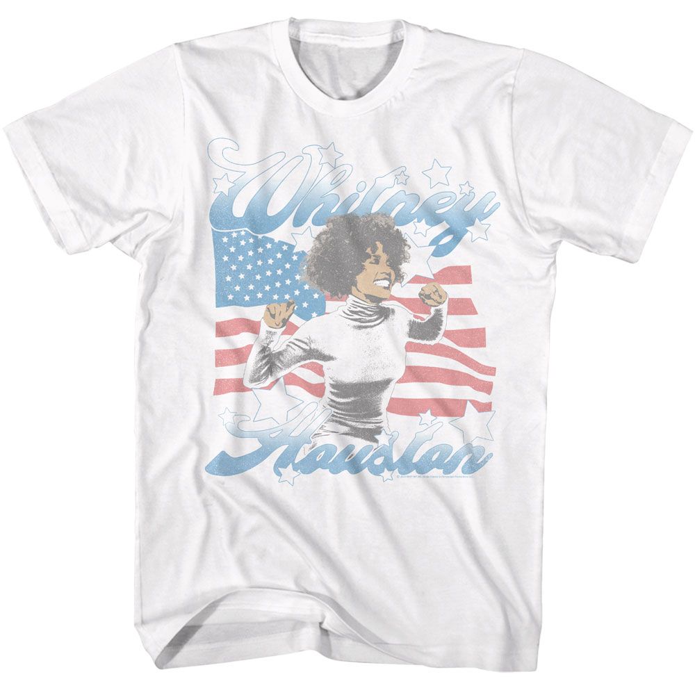 Whitney Houston - WHITNEY HOUSTON USA BABY Adult Shirt