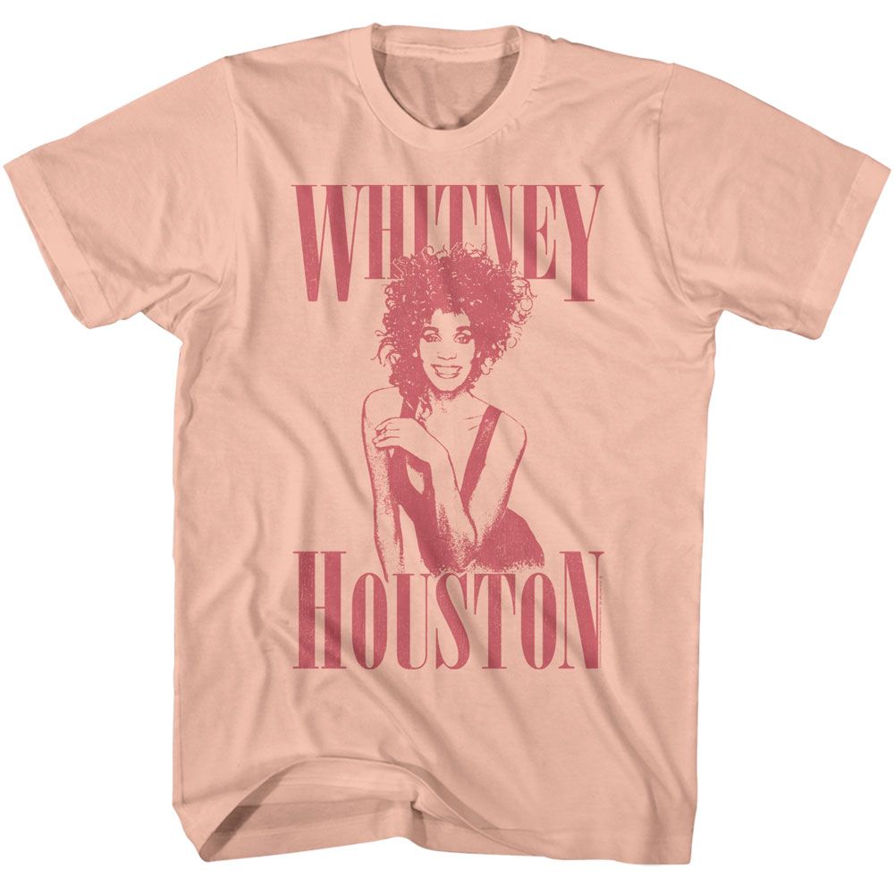Whitney Houston - WHITNEY HOUSTON MONOCHROME WHIT Adult Shirt