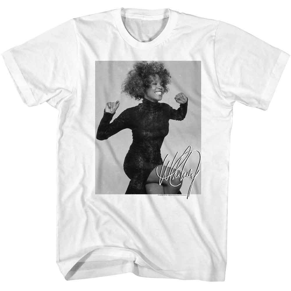 Whitney Houston - WHITNEY HOUSTON SIGNATURE 3 Adult Shirt
