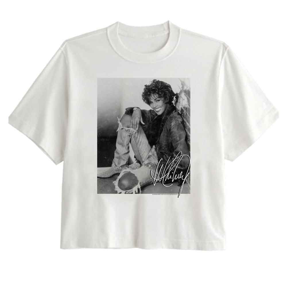 Whitney Houston - WHITNEY HOUSTON SIGNATURE 4 Adult Shirt
