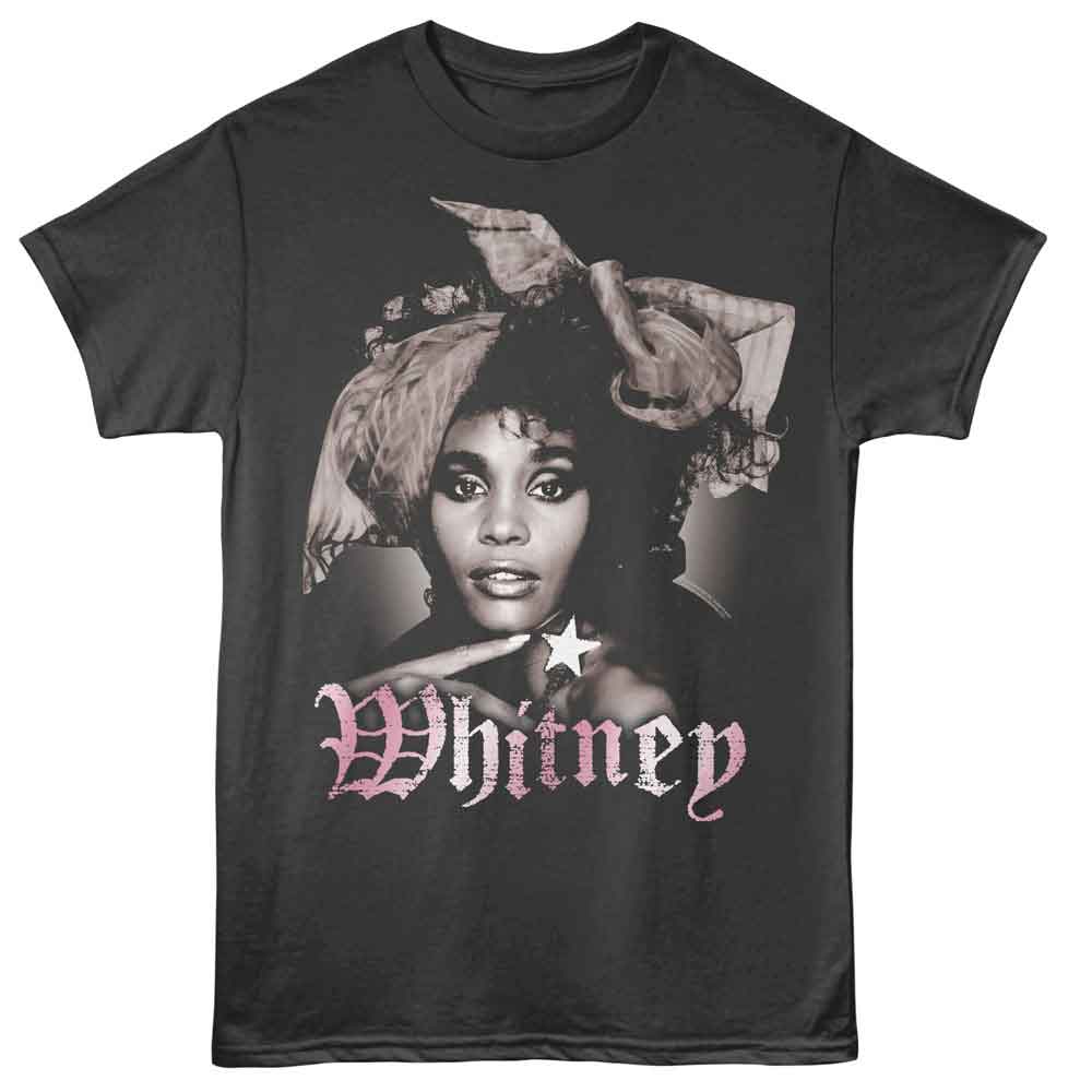 Whitney Houston - WHITNEY HOUSTON BOW Adult Shirt