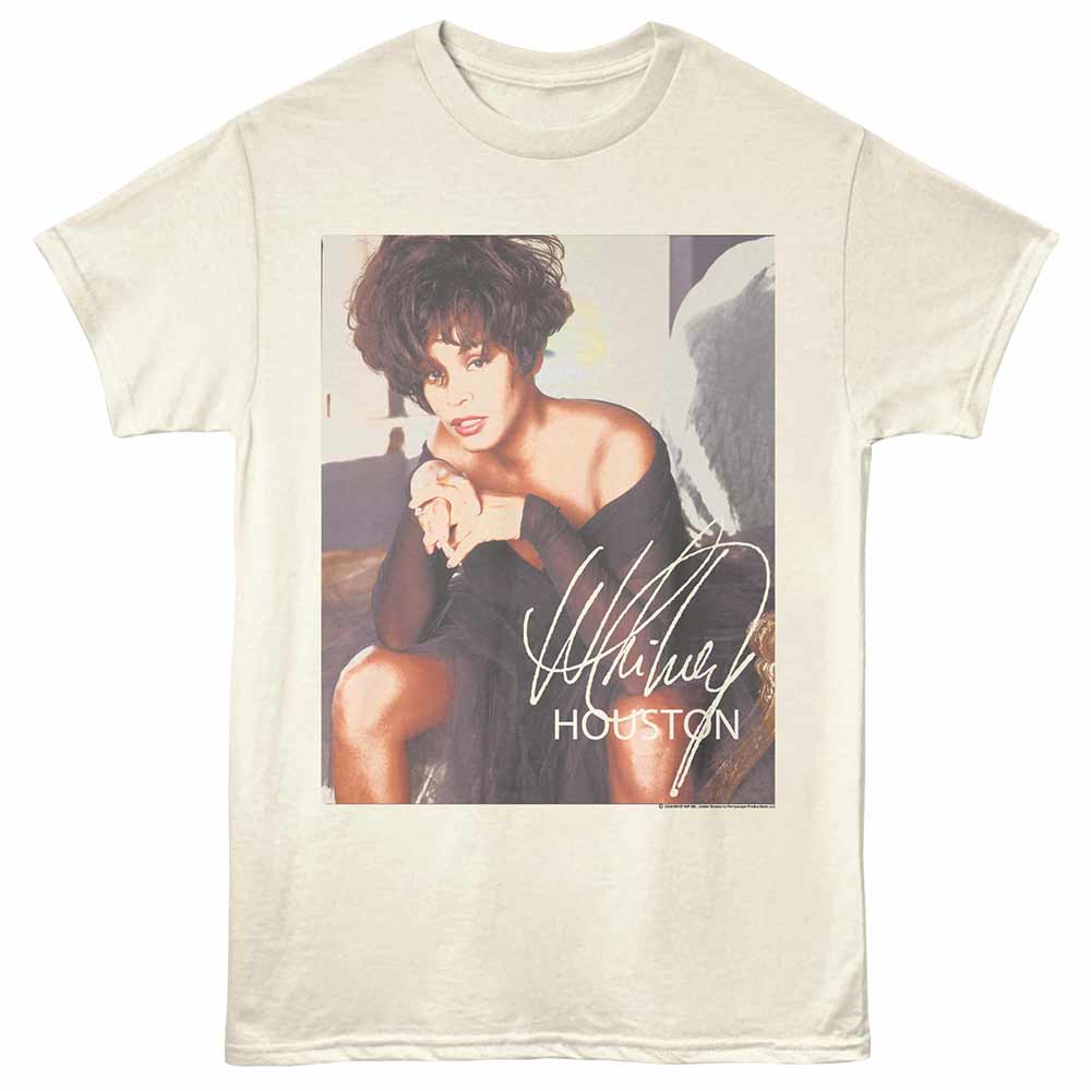Whitney Houston - WHITNEY HOUSTON GLAMOR PHOTO Adult Shirt