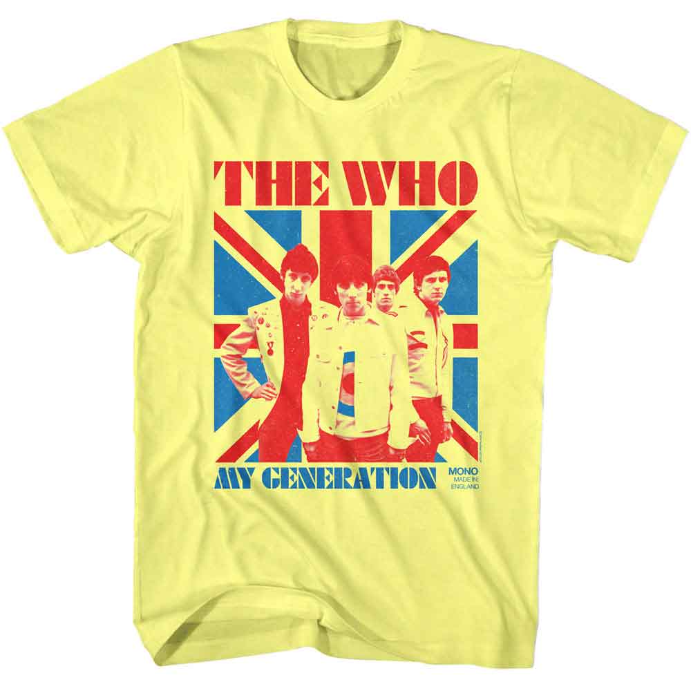 The Who - THE WHO MY GENERATION UJ Adult Shirt