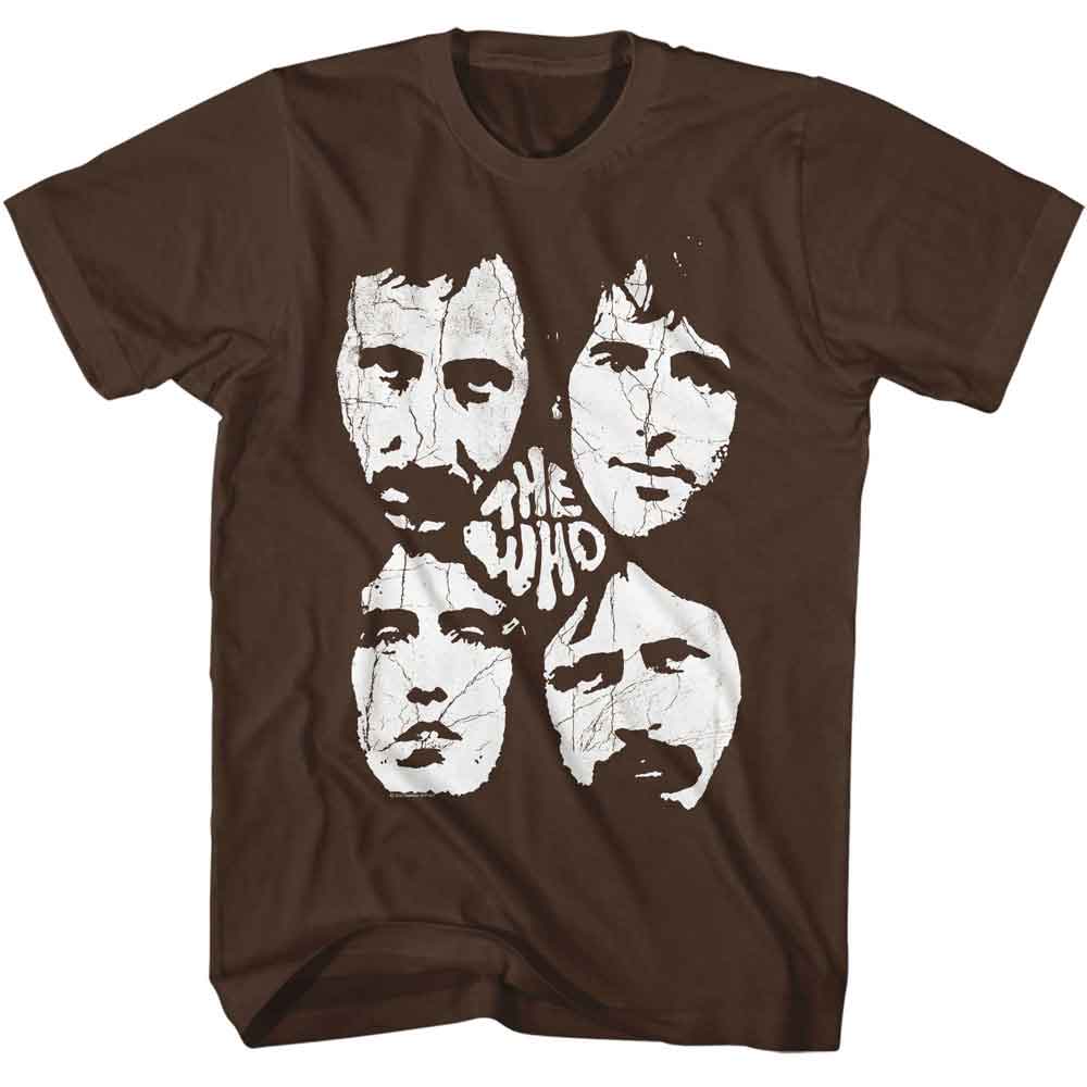 The Who - THE WHO FACES Adult Shirt
