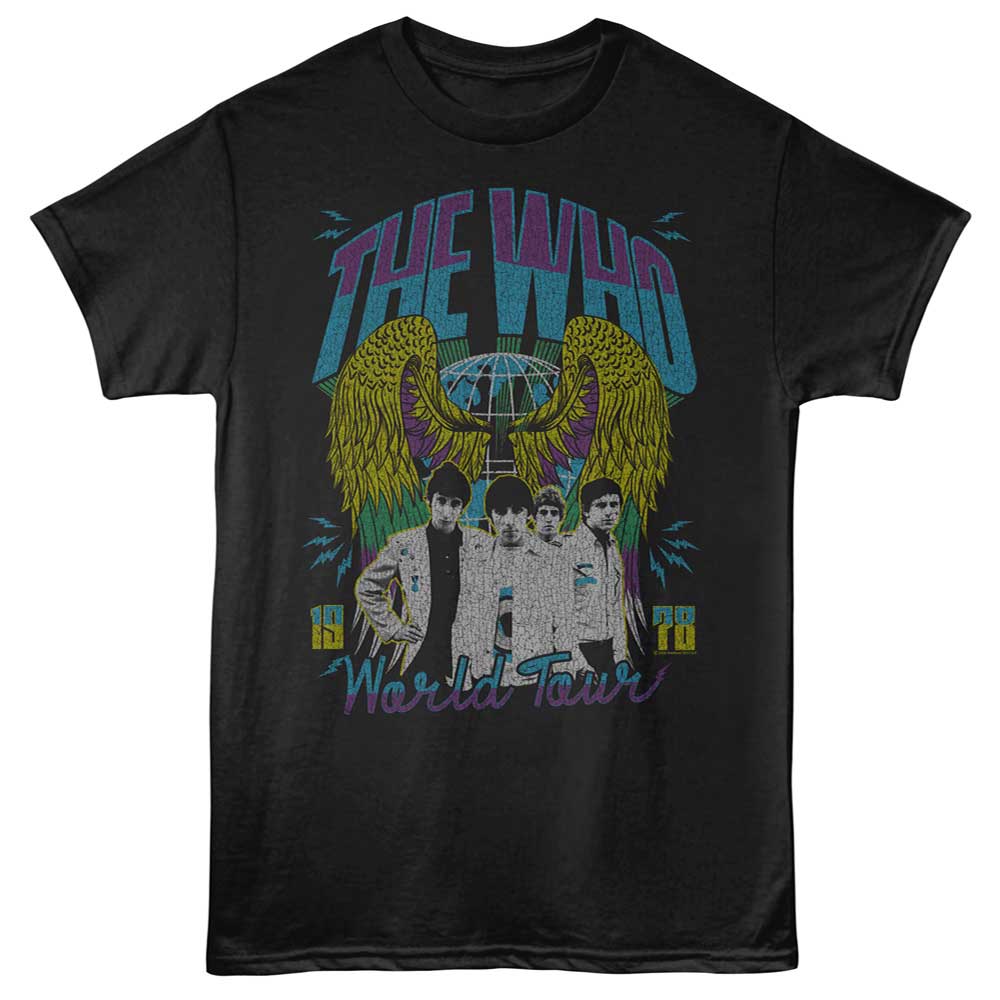 The Who - THE WHO WORLD TOUR WINGS Adult Shirt