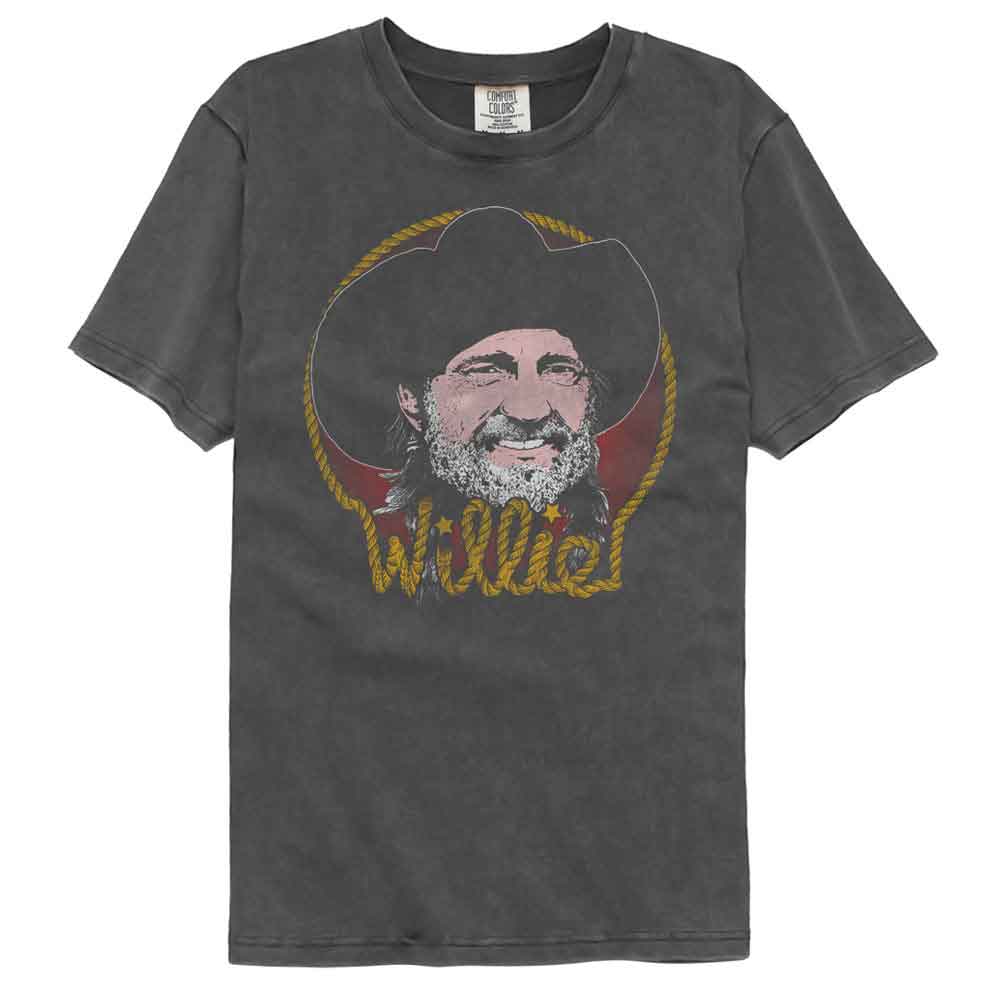 Willie Nelson - WILLIE NELSON ROPE BORDER Adult Shirt