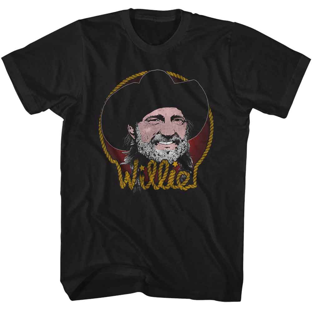 Willie Nelson - WILLIE NELSON ROPE BORDER Adult Shirt