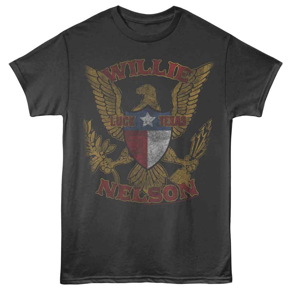 Willie Nelson - WILLIE NELSON LUCK TEXAS EAGLE Adult Shirt