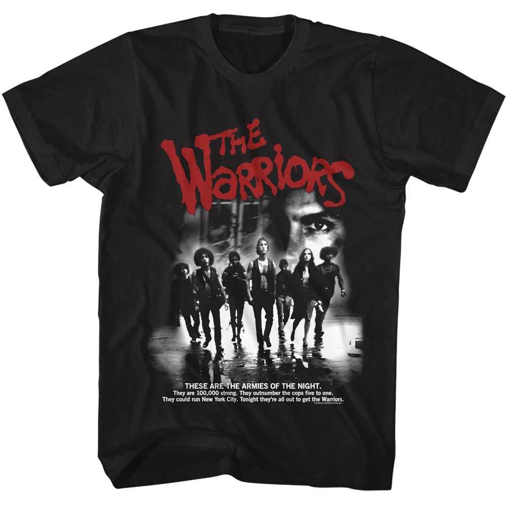 The Warriors - THE WARRIORS THE ARMIES OF THE NIGHT Adult Shirt