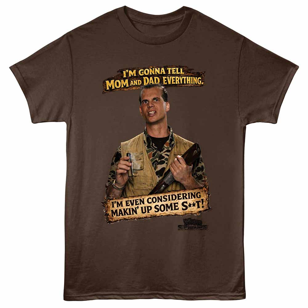 Weird Science - WEIRD SCIENCE IM GONNA TELL Adult Shirt