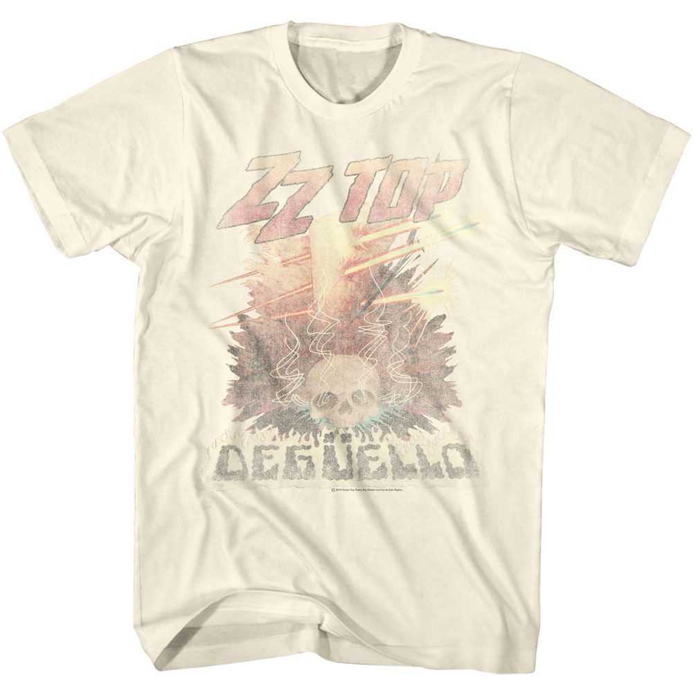 ZZ Top - DEGUELLO FADE Adult Shirt