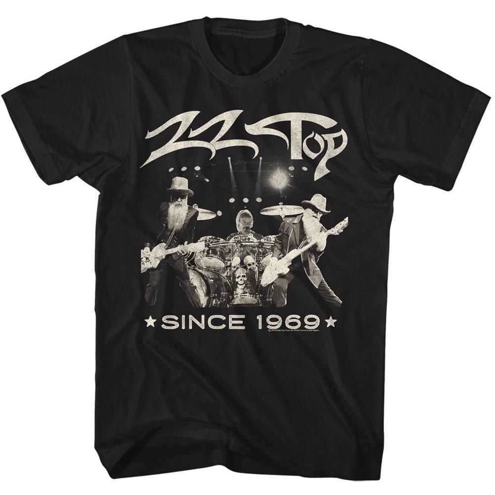 ZZ Top - SINCE 1969 Adult Shirt