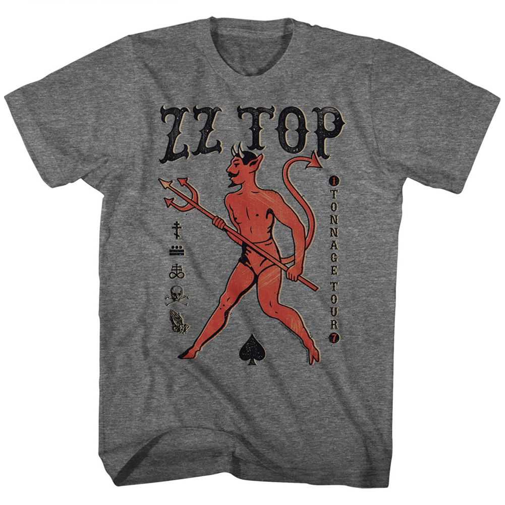 ZZ Top - TONNAGE TOUR Adult Shirt