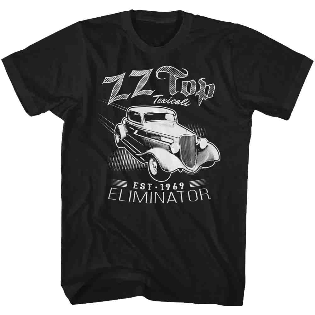 ZZ Top - ELIMINATOR TEXICALI Adult Shirt