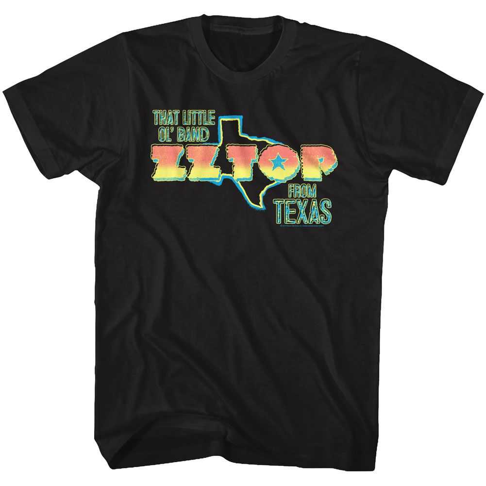 ZZ Top - TEXAS BAND Adult Shirt