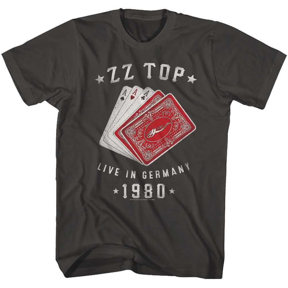ZZ Top - CARDS Adult Shirt
