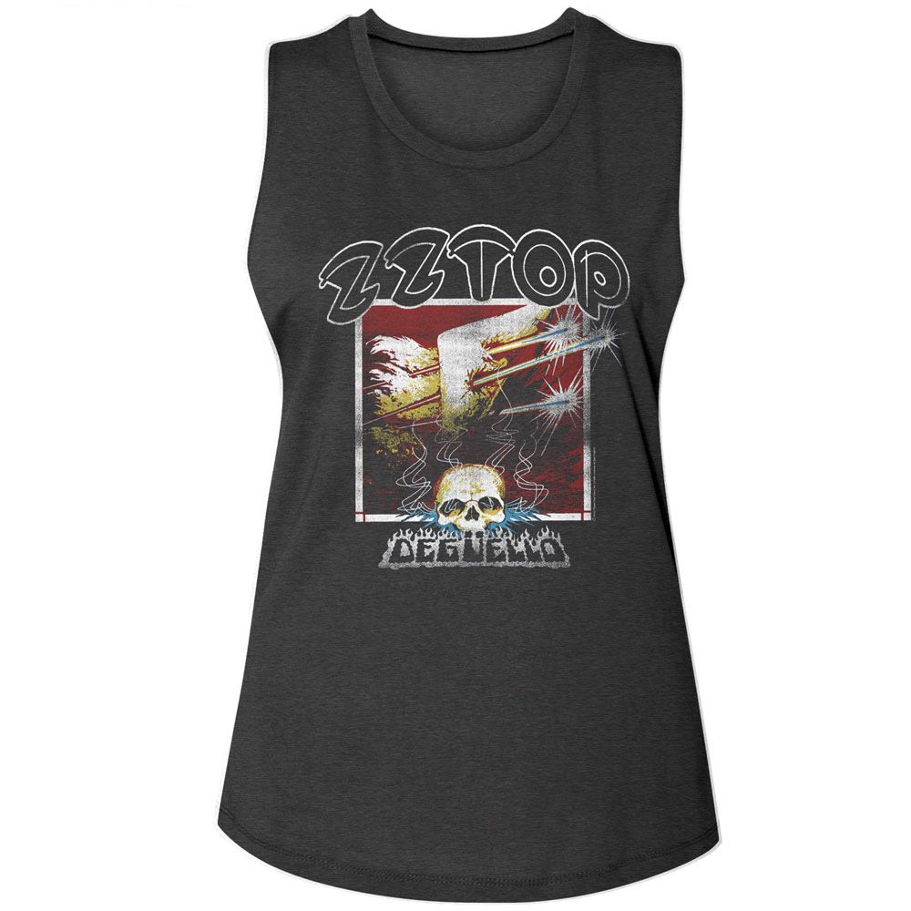ZZ Top - ZZ TOP DEGUELLO COVER Adult Shirt