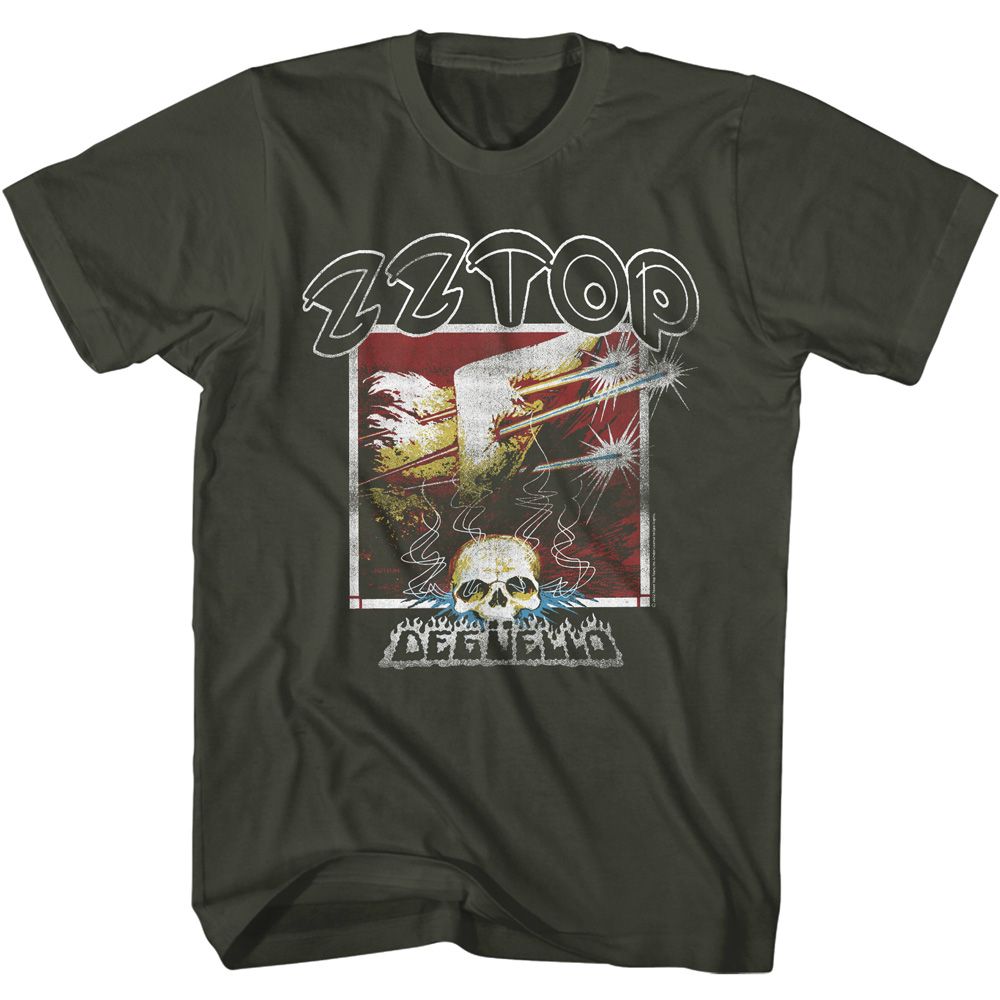 ZZ Top - ZZ TOP DEGUELLO COVER Adult Shirt