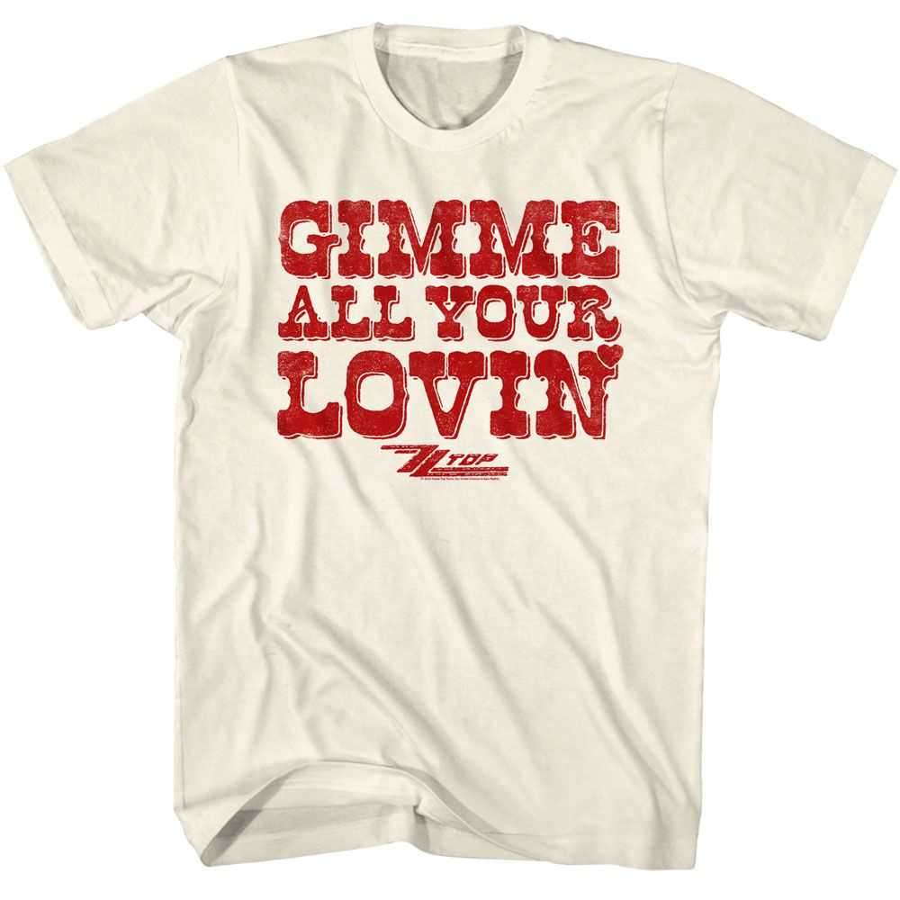 ZZ Top - ZZ TOP ALL YOUR LOVIN Adult Shirt