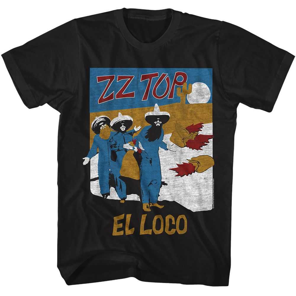 ZZ Top - ZZ TOP EL LOCO Adult Shirt